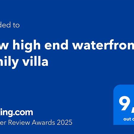 New High End Waterfront Family Villa Stavoren Luaran gambar